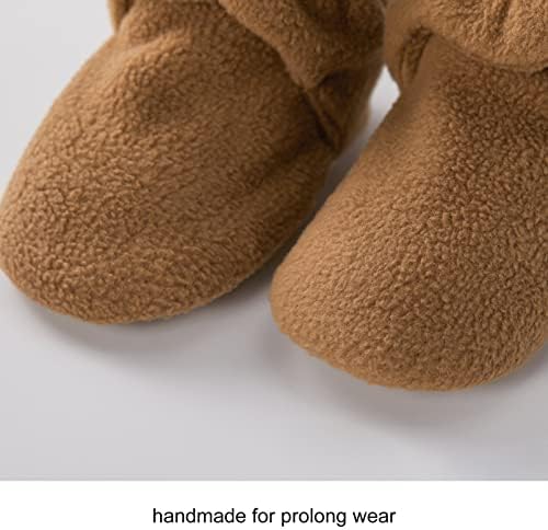Warm Fleece Booties for Infants Unisex Cozy Design