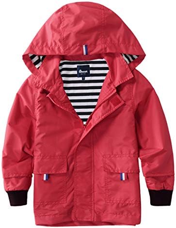Ergonomic Boys Girls Water Resistant Hoodie for Rain Wind