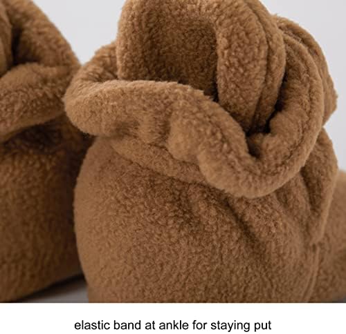 Warm Fleece Booties for Infants Unisex Cozy Design