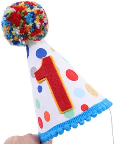Wahawa 1st Birthday Confetti Cone Hat