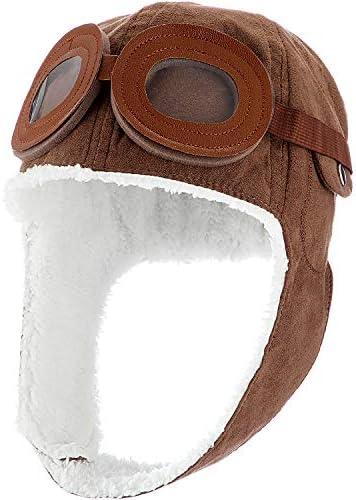 SATINIOR Fleece Hat for Kids with Earmuffs