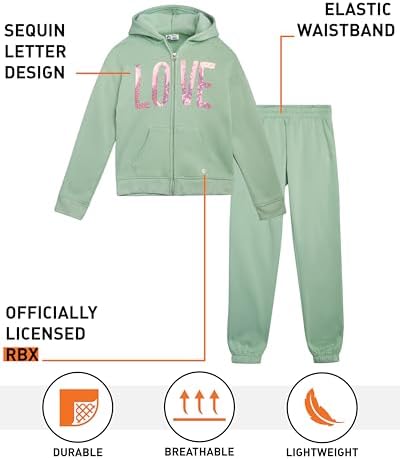 RBX Girls Fleece Tracksuit Set Fun Cozy Deals