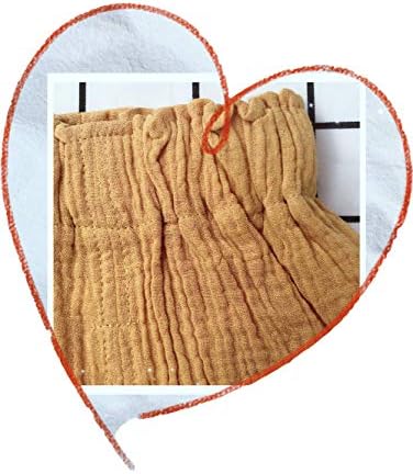 LOOLY 3-Pack Soft Cotton Linen Bloomers for Boys Girls