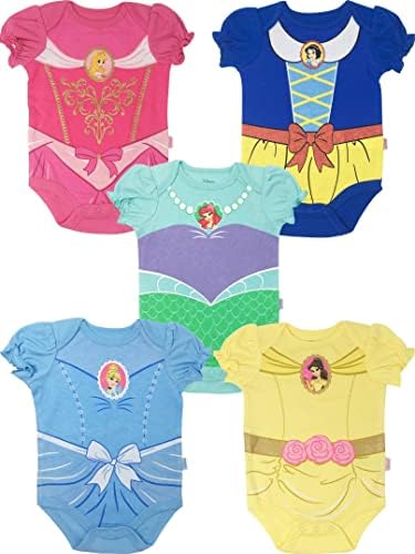 Disney Princess Baby Girls Bodysuits