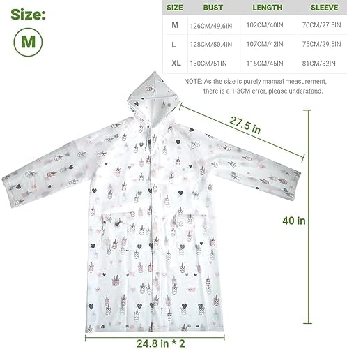 Stylish Reusable Raincoat for All Seasons