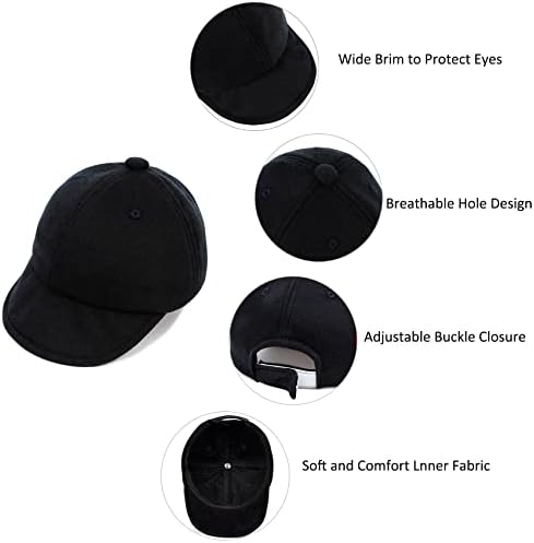 Durio Adjustable Toddler Baseball Caps - Softversatile sun protection for infants