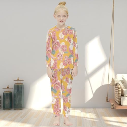 Soft Thermal Underwear for Girls Base Layer Set with Elastic Jong