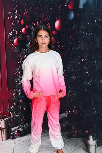 Arshiner Tie Dye Girls Outfit Set - Soft comfy for girls