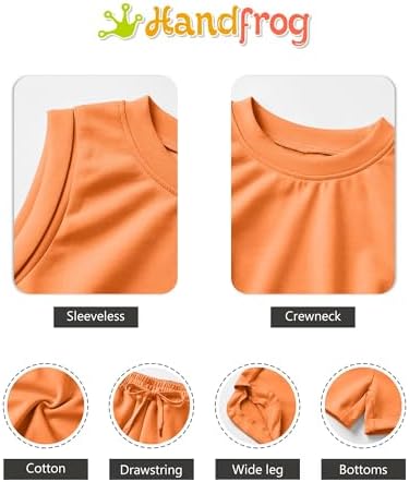 Handfrog Girls 2025 Trendy 2-Piece Set Cute Comfortable Stylish