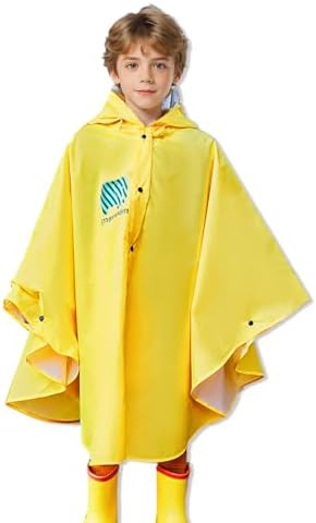 StFlow Kids Toddler Rainponcho Durable Fun Easy to Storage