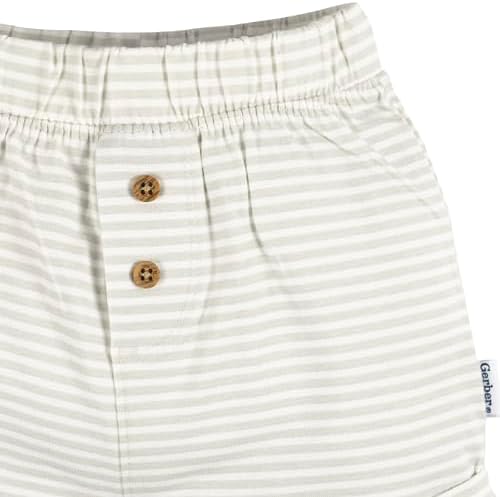 Gerber Baby 3-Pack Knit Shorts - 100 Soft Durable