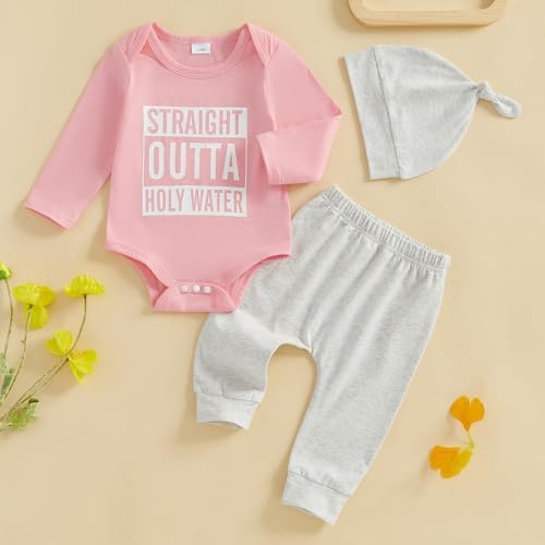 Yxniwxe Baby Boys Girls Spring Outfits Set 3PCs