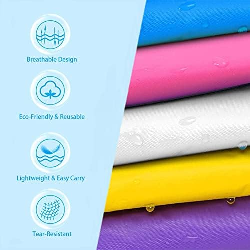 RUISHYY Kids Rain Poncho 2-Pack