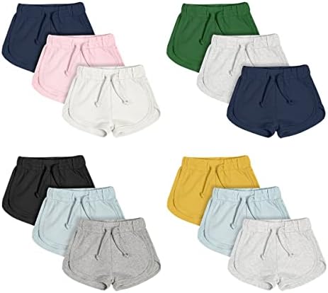 Teach Leanbh Baby athletic shorts 3 pack