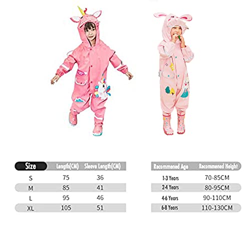 Fewlby Toddler Cartoon Rabbit Lightweight Waterproof Shade Pro