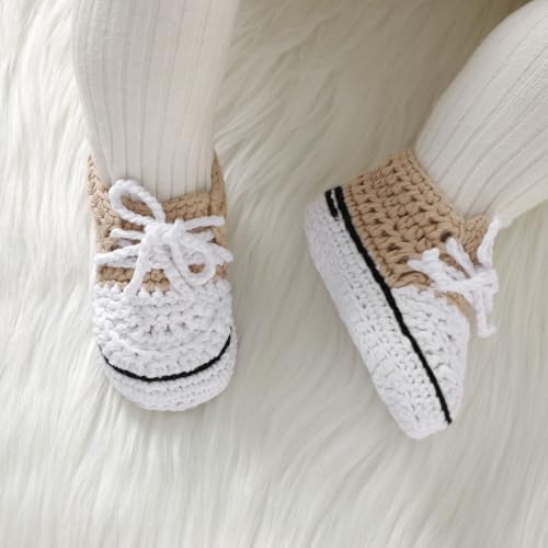 Soft Cozy crochet baby shoes for