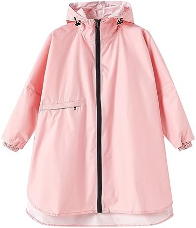 IWIHMIV Waterproof Rain Jacket for Kids - Easy to Use Durable