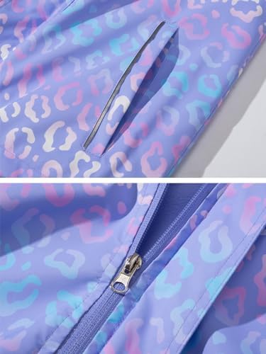Perfect for Rainy Day Waterproof Fleece Jacket for Girls