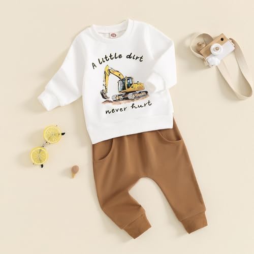 MAYUMMPY Toddler Boys Tractor Farm Set - Cute Cozy