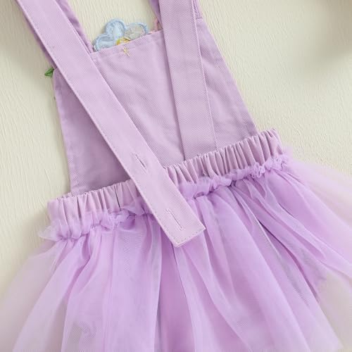Amnnchya Rabbit Romper Cute Newborn Baby Girls First Easter Outfit