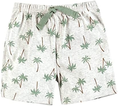 Hudson Baby Organic Cotton Shorts 4-Pack