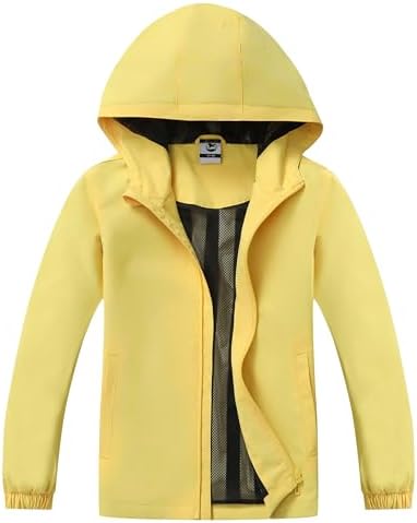 CICVSOC - Girls Lightweight Breathable rain jacket