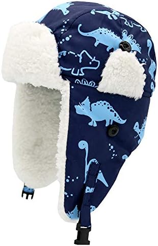 Sherpa Lined Baby Trapper Hat