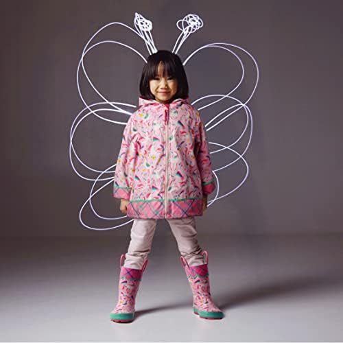 Stephen Joseph Unisex Child Raincoat Charcoal Floral 4-5T US