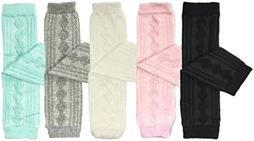 Bowbear Set of 5 Baby Toddler Leg Warmer Collection Premium Value Pack VS5