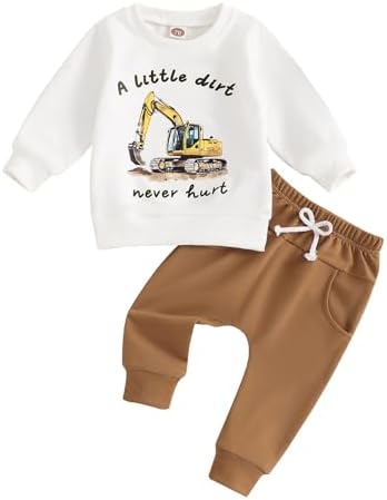 MAYUMMPY Toddler Boys Tractor Farm Set - Cute Cozy