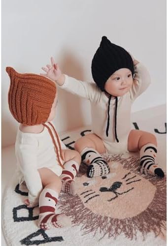 Hoasy Knitted Pixie Hat for Babies