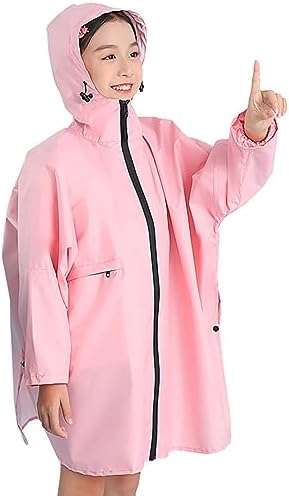 IWIHMIV Waterproof Rain Jacket for Kids - Easy to Use Durable