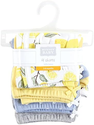 4-Pack Baby Shorts - Stylish Cotton for Babies