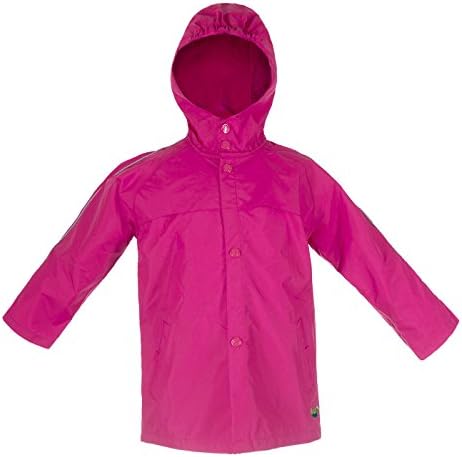 Splashy nylon childs rain jacket built for the elements