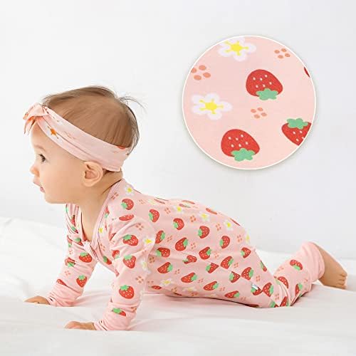 Little JamJams Zippered One-Piece Rompers for Babies 0-36 Months