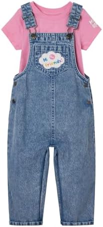 Ms Rachel Denim Overall Set