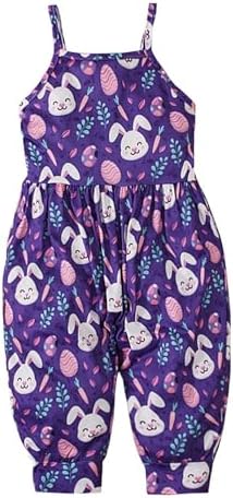 Toddler Girl Easter Jumpsuit