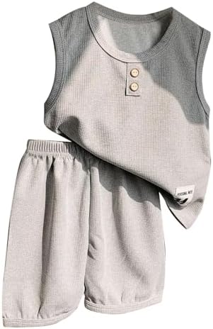 Adorable Passing Throughcomfortable vest set for summer childrens wear