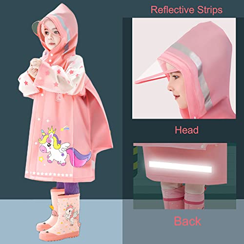Fewlby Kids Rainbow Coats