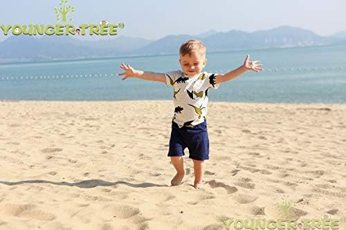 Dinosaur Camouflage T-Shirt Shorts Set for Toddler Boys