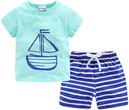 Mud Kingdom Little Boys Shorts Set Beach Outfits