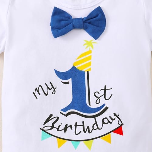 1st Birthday Funny Cake Smash Outfit Unique Birthdays for Baby Boys
