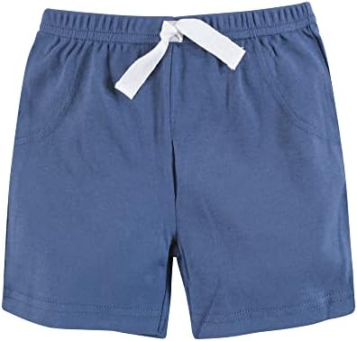 Hudson Baby Organic Cotton Shorts 4-Pack
