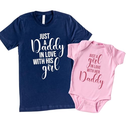 Handmade Unique Fathers Day Matching-Shirts for Daddy and Baby Diapers