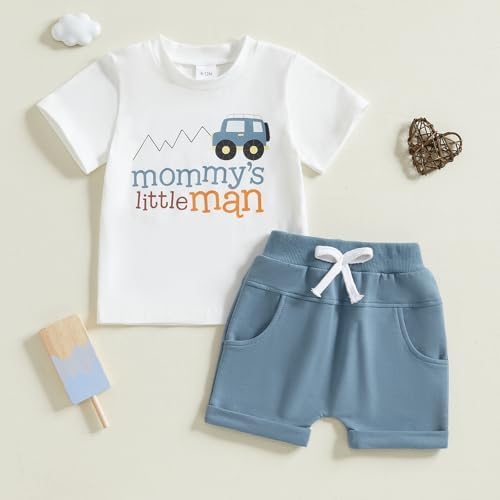 T-Shirt Shorts Set for Toddler Boys