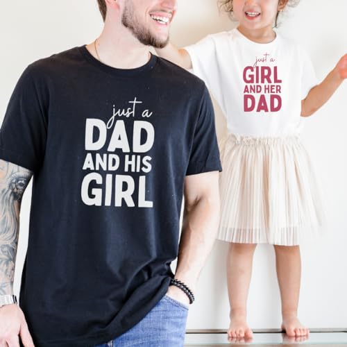 Dad and Daughter Matching Outfits Perfect Fathers Day Gift Birthday present