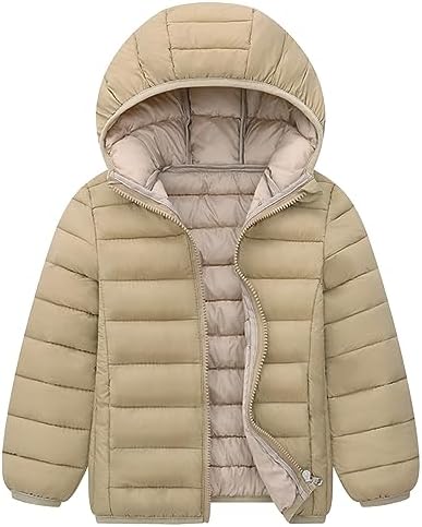 Happy Cherry Kids Lightweight Puffer Jacket Unique Design Perfect Weather Match