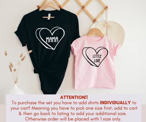 Mama Mini Hearts Matching Mommy and Me Shirts