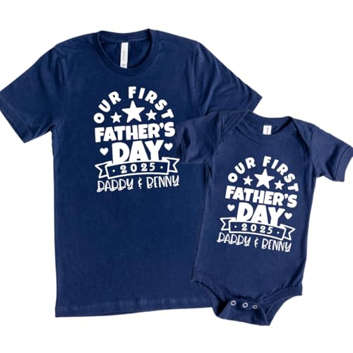 Customized Fathers Day Outfit Baby Bodysuit