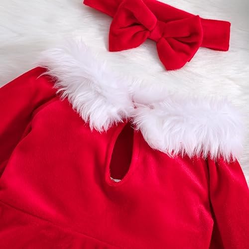 Yccutest Christmas Romper for Newborn Girls
